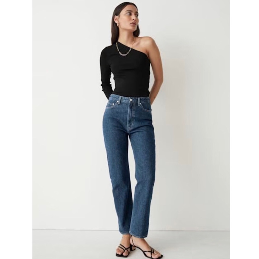 & Other Stories ‘Favourite Cut’ Straight Leg Jeans 31
